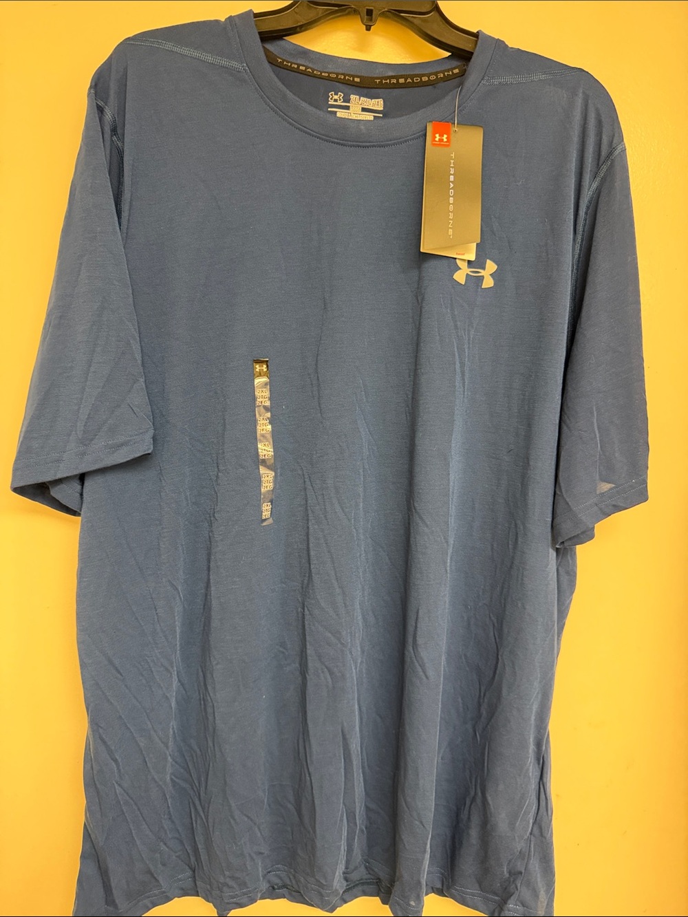 Under Armour Men’s Short Sleeve Crew Tee - Navy Blue